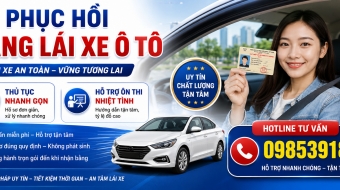 Phục hồi bằng lái xe hết hạn: Quy trình, thủ tục và điều kiện mới nhất 2026